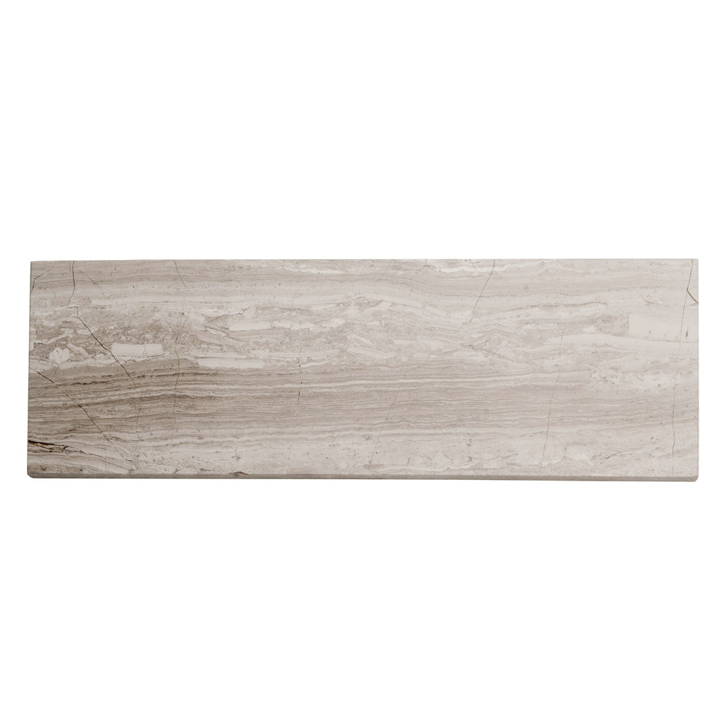 Cloud Gray 4x12 Polished Subway Marble Tile (15 pack, 5 sq ft/case) - Sample