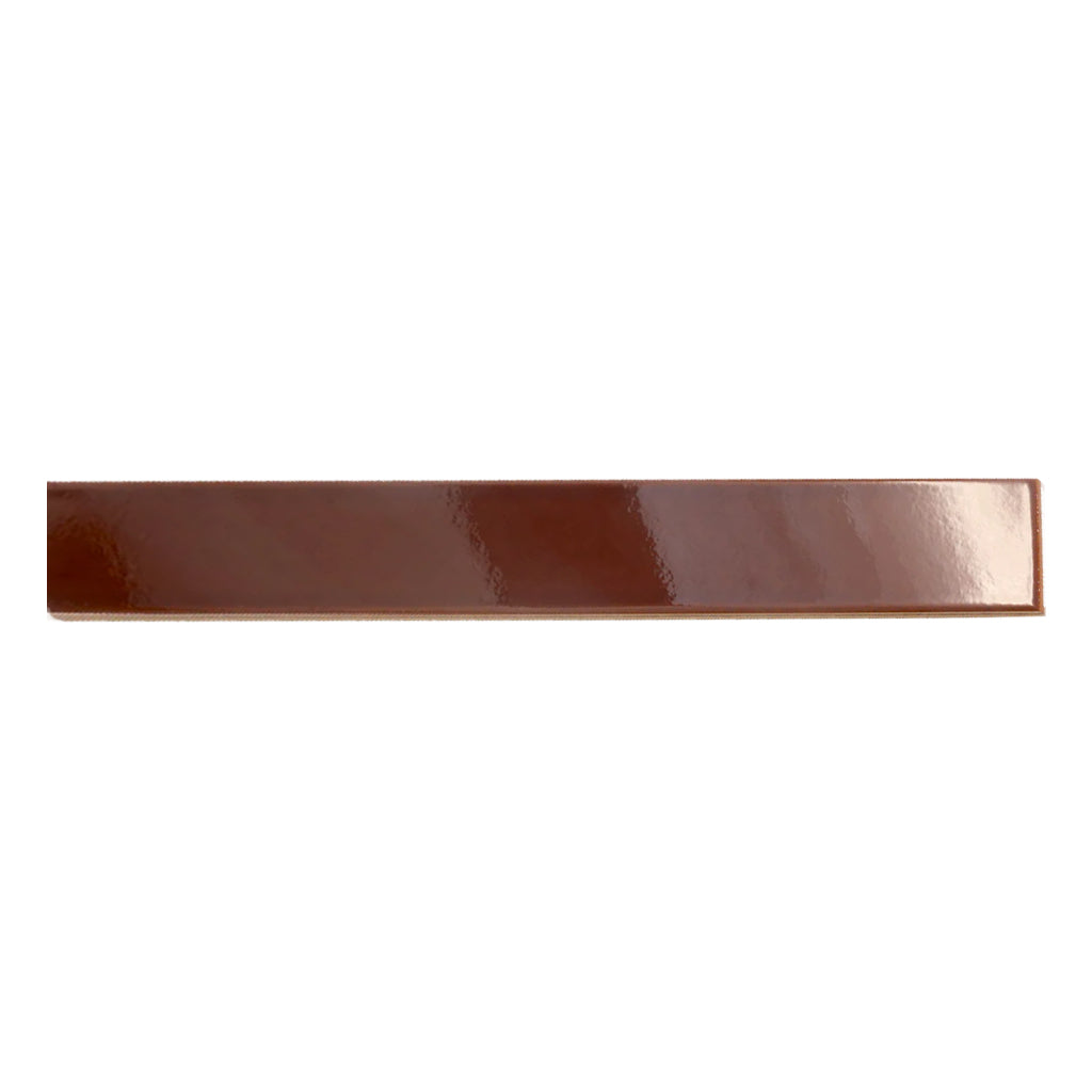 Caramel 2x16 Glossy Ceramic Subway Tile (50 pack, 10.76 sq ft/case)