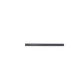 Sample - Jet Black 0.5x8 Glossy Ceramic Pencil Tile Trim (10 pack, 0.27 sq ft/case)