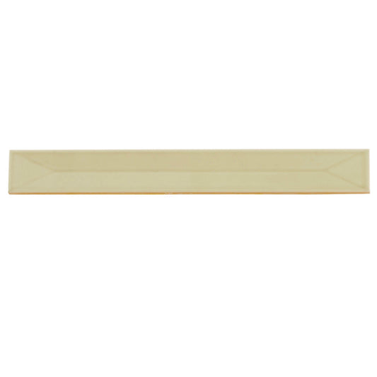 Sample-Soft Olive 2x16 Glossy Ceramic Deco Subway Tile (50 pack,10.76 sq ft/case)