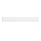 Snow White 2x16 Glossy Ceramic Deco Subway Tile (50 pack,10.76 sq ft/case)