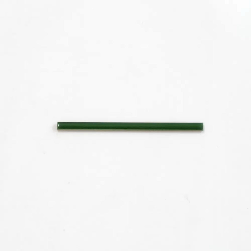 Horizonte 0.5 in. x 7.9 in. Glossy Forest Green Ceramic Pencil Trim Wall Tile (0.27 sq ft/case) - 10 Pack