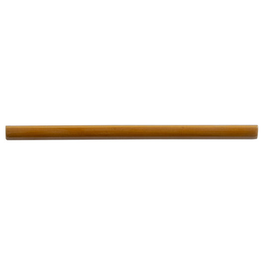 Sample-Honey 0.5x8 Glossy Ceramic Pencil Tile Trim (10 pack, 0.27 sq ft/case)