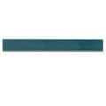 Sample - Emerald Petrol Blue 2x16 Glossy Ceramic Subway Tile (50 pack, 10.76 sq ft/case)