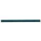 Horizonte 0.5 in. x 7.9 in. Glossy Emerald Petrol Blue Ceramic Pencil Trim Wall Tile (0.27 sq ft/case) - 10 Pack