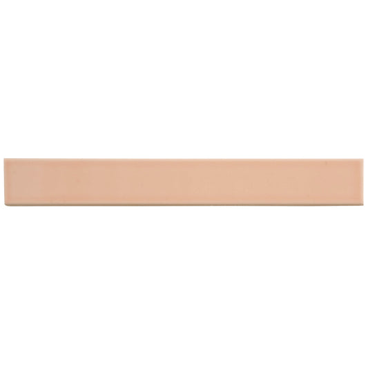 Sample-Powder Pink 2x16 Glossy Ceramic Subway Tile (50 pack, 10.76 sq ft/case)