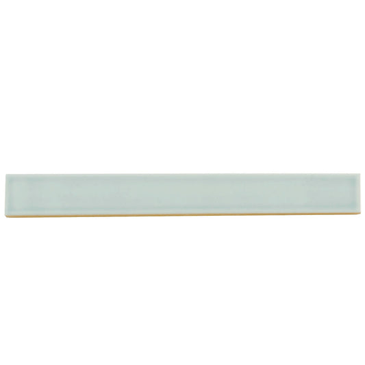 Sample-Pastel light Blue 2x16 Glossy Ceramic Subway Tile (50 pack, 10.76 sq ft/case)