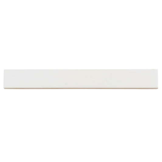 Horizonte 1.97 in. x 15.75 in. Glossy Snow White Ceramic Subway Wall Tile (10.76 sq ft/case) - 50 Pack