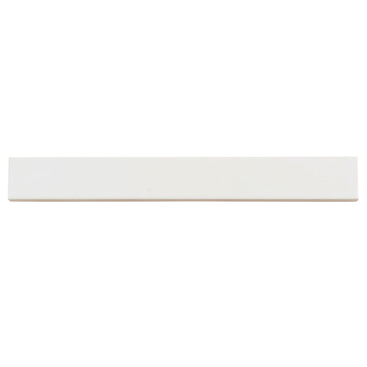 Sample-Snow White 2x16 Glossy Ceramic Subway Tile (50 pack, 10.76 sq ft/case)