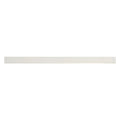 Sample - Snow White 0.5x8 Glossy Ceramic Pencil Tile Trim (10 pack, 0.27 sq ft/case)