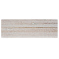 Sample - Wooden Beige 4x12 Honed Subway Crystal Sand Marble Tile (15 pack, 5 sq ft/case)