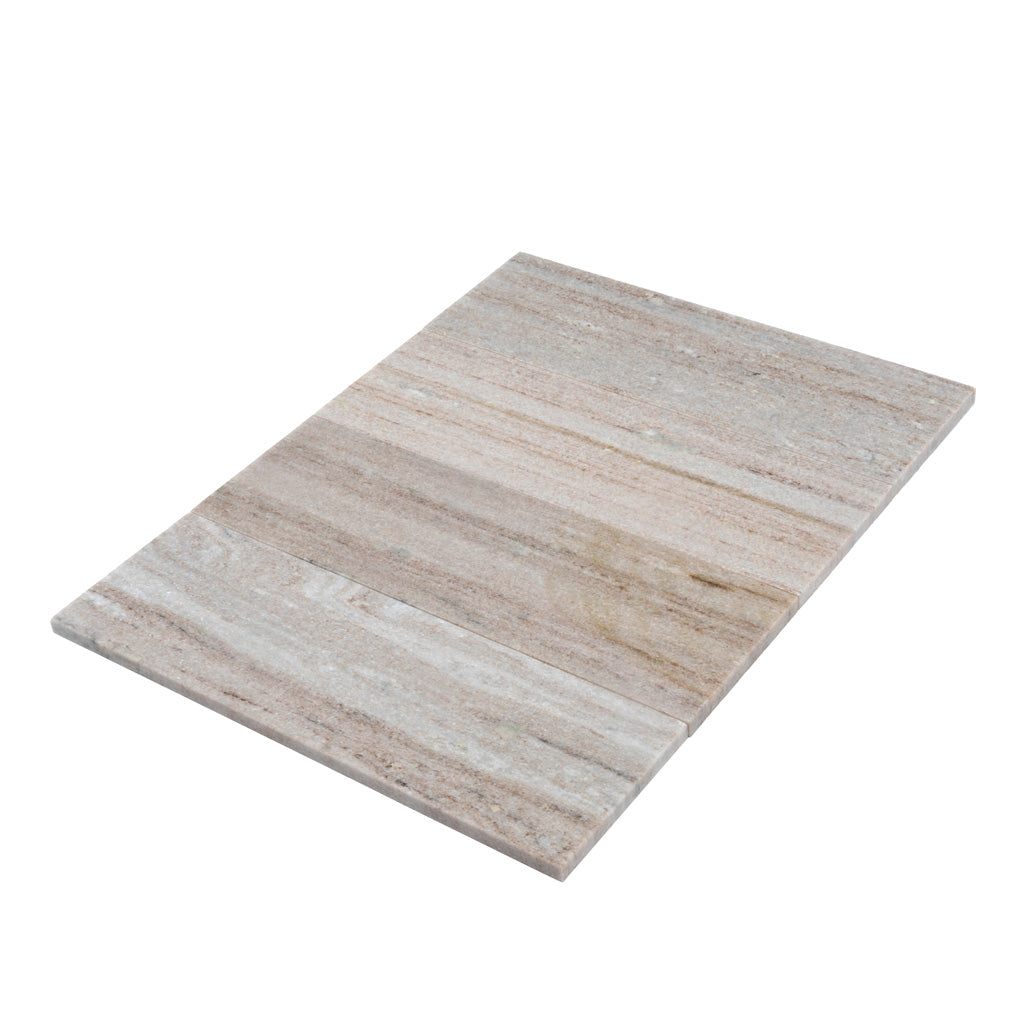 4x12 Wooden Beige Marble Tile