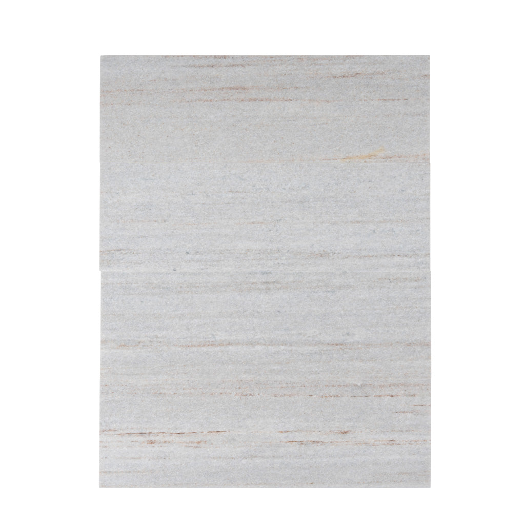 Wooden Beige 4x12 Polished Subway Marble Tile (15 pack, 5 sq ft/case) - Sample