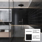 Black 4x12 Polished Subway Marble Tile (15 pack, 5 sq ft/case)