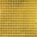 Sample - Amber Gold 12x12 Glossy Uniform Square Glass Mosaic Tile (20 pack, 20 sq ft/case)