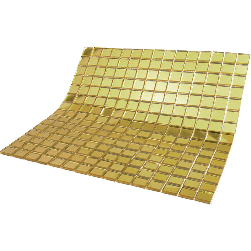 Apollo Tile Altin Cloud Silver 12-in x 12-in Glossy Glass Uniform Squares Floor and Wall Tile (18.69-sq. ft/ Carton)