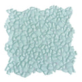 Sample - Tiffany Blue 11x11 Glossy Matte Multi-shaped Glass Mosaic Tile (5 pack, 4.36 sq ft/case)
