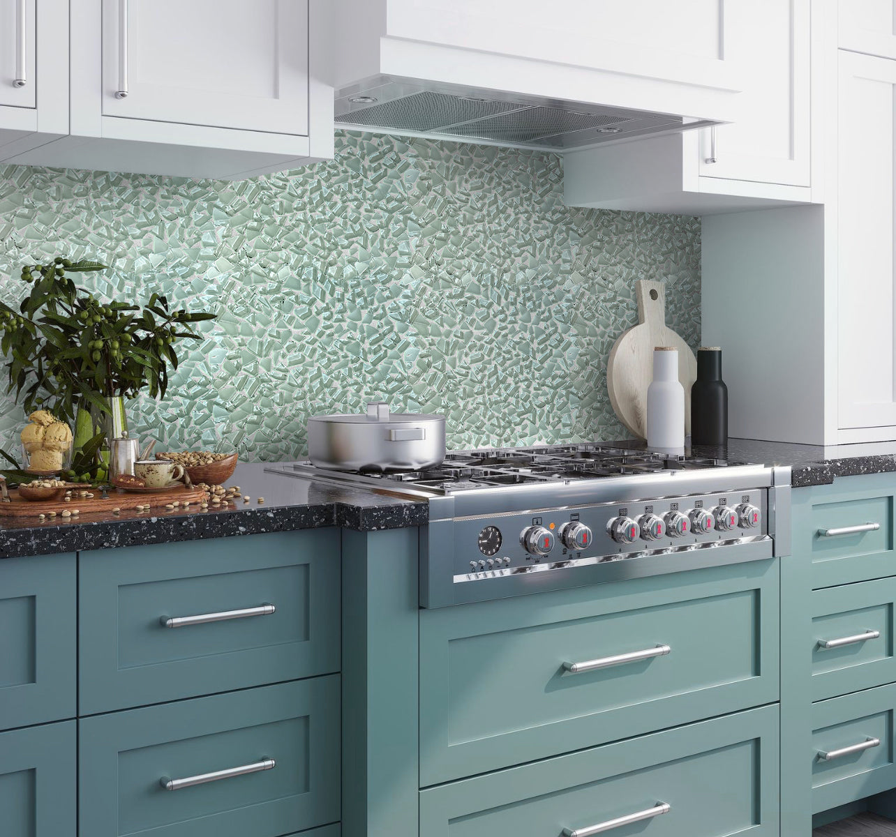 Blue Honed Tile