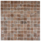 Sample - Taupe 12x12 Matte Recycled Glass Square Mosaic Tile (10.6 sq ft/case, 10-Pack)