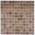 Sample - Taupe 12x12 Matte Recycled Glass Square Mosaic Tile (10.6 sq ft/case, 10-Pack)