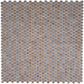 taupe matte recycled glass round mosaic tile sheet 12x12 inches 10.56 sq ft case
