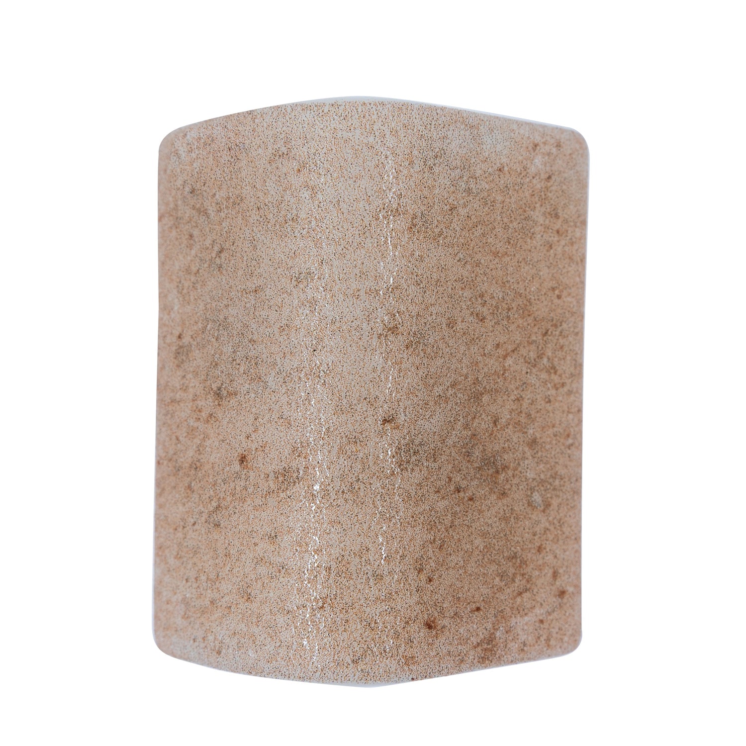 Sample - Clay Beige 2x2 Matte Recycled Glass Corner Tile (2.8 sq ft/case, 96-Pack)