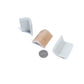 Sample - Clay Beige 2x2 Matte Recycled Glass Corner Tile (2.8 sq ft/case, 96-Pack)