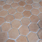 Sample - Clay Beige 12x12 Matte Recycled Glass Hexagon Mosaic Tile (5.28 sq ft/case, 6-Pack)