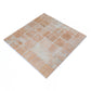 Sample - Clay Beige 12x12 Matte Recycled Glass Square Mosaic Tile (10.6 sq ft/case, 10-Pack)