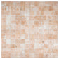 Sample - Clay Beige 12x12 Matte Recycled Glass Square Mosaic Tile (10.6 sq ft/case, 10-Pack)