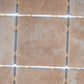 matte clay beige 12x12 recycled glass mosaic tile squares with textured surface