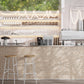 Sample - Clay Beige 12x12 Matte Recycled Glass Round Mosaic Tile (10.56 sq ft/case, 12-Pack)