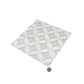 matte misty gray recycled glass square mosaic tiles 12x12 sheets with textured design