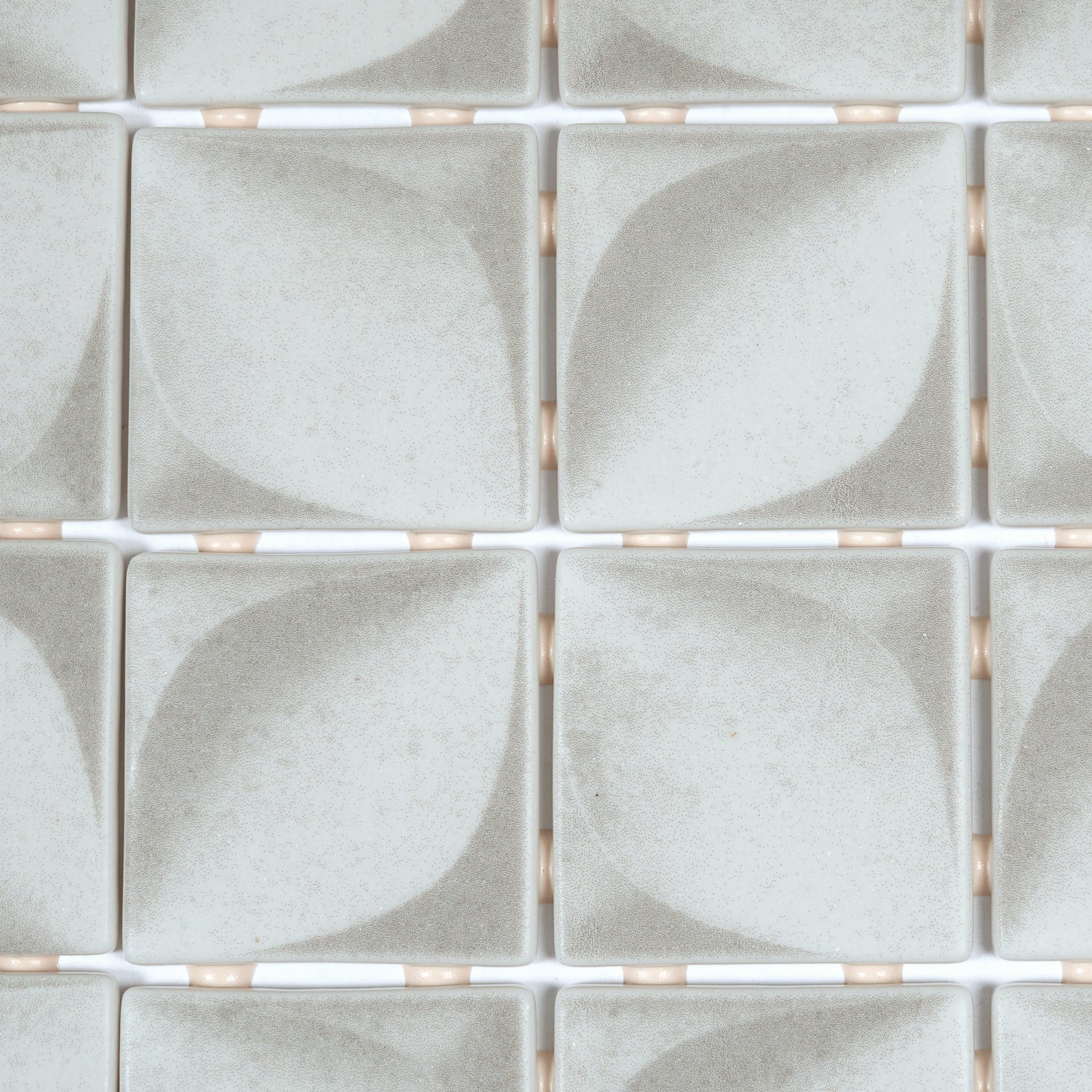 Sample - Misty Gray 12x12 Matte Recycled Glass Square Mosaic Tile (10.6 sq ft/case, 10-Pack)