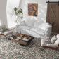 Sample - Green Beige 12x12 Matte Recycled Glass Hexagon Mosaic Tile (5.28 sq ft/case, 6-Pack)