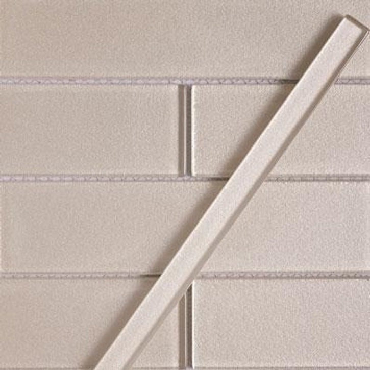 0.6x12 Pearl White Tile Trim 