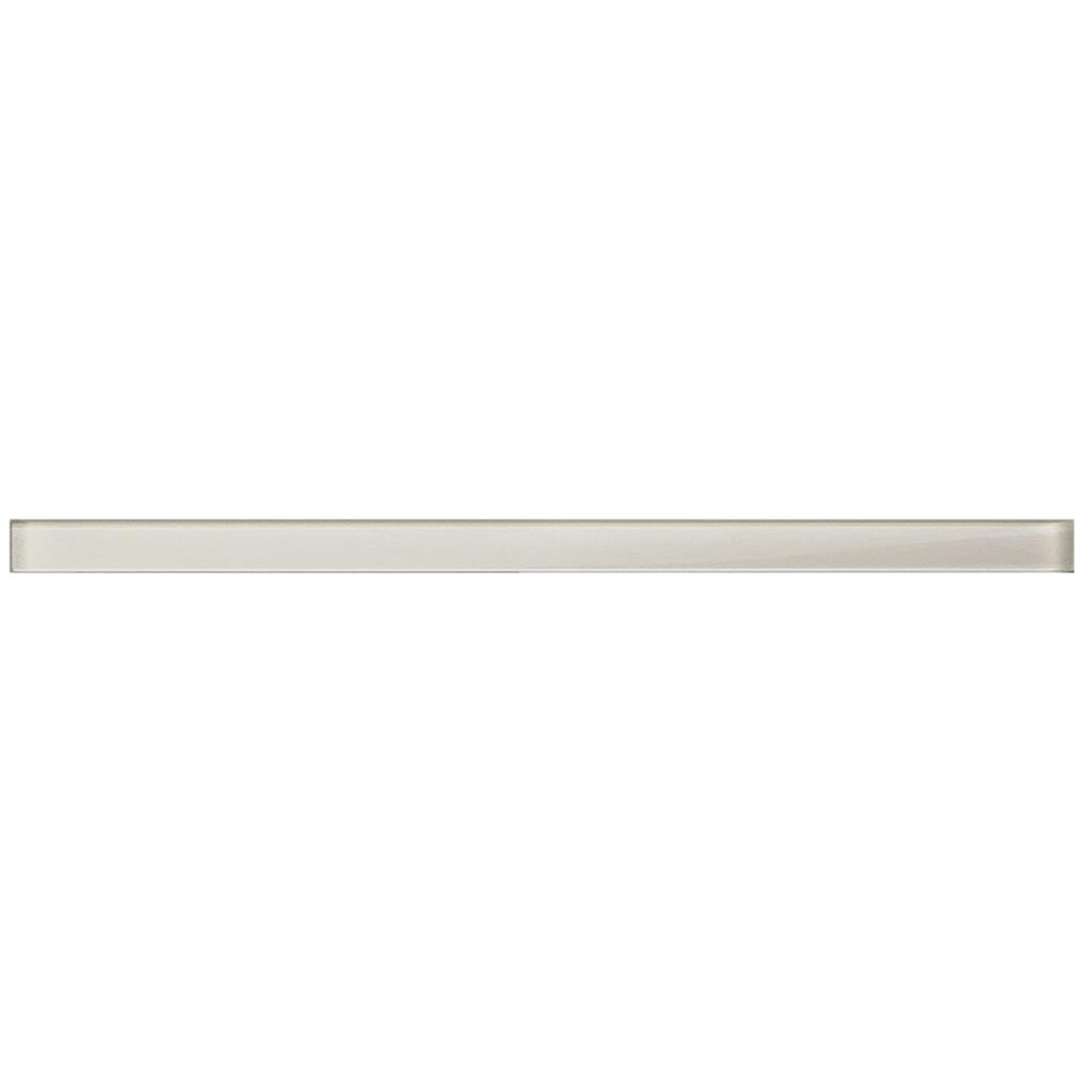 0.6x12 Pearl White Pencil Liner Tile Trim 