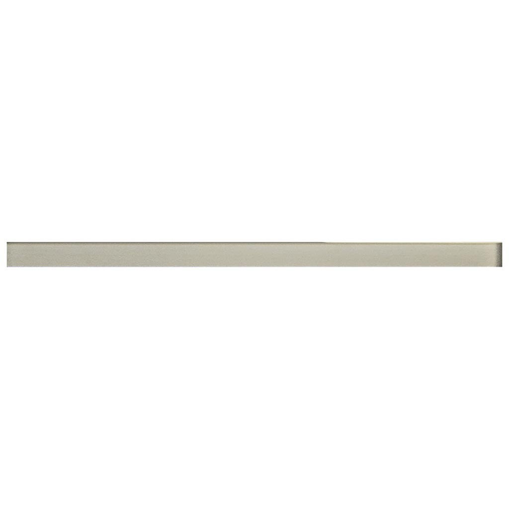 0.6x12 Ash Gray Glossy Tile Trim