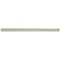 Sample - Ash Gray 0.5x12 Glossy Glass Pencil Tile Trim (10 pack, 0.5 sq ft/case)