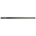 Sample - Dark Gray 0.5x12 Glossy Glass Flat Pencil Tile Trim (10 pack, 0.5 sq ft/case)
