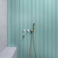 Sky Blue 11x13 Glossy Herringbone Glass Mosaic Tile (5 pack, 4.8125 sq ft/case) - Sample