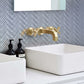 Gray Herringbone Glass Tile