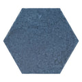 Sample - Slate Blue 9x11 Matte Hexagon Porcelain Tile (16 pack, 8.07 sq ft/case)