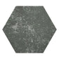 Zenith 9.05 in. x 10.63 in. Textured Olive Green Porcelain Hexagon Wall and Floor Tile (8.07 sq ft/case) - 16 Pack