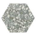Sample - Sage Green 9x11 Matte Hexagon Porcelain Tile (16 pack, 8.07 sq ft/case)