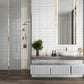 White 4x12 Polished Ceramic Subway Tile (34 pack, 10.4 sq ft/case)