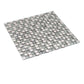 Silver Gray 12x12 Glossy Square Glass Mosaic Tile (5 pack, 4.75 sq ft/case) - Sample