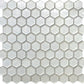 Prestigious Timeless Hexagon Glass Kitchen Tile