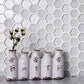 Classic Hexagon Glass Wall Tile