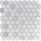 Iridescent Quality White Hexagon Bathroom Tile